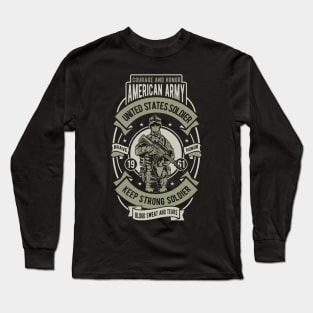 American Army Long Sleeve T-Shirt